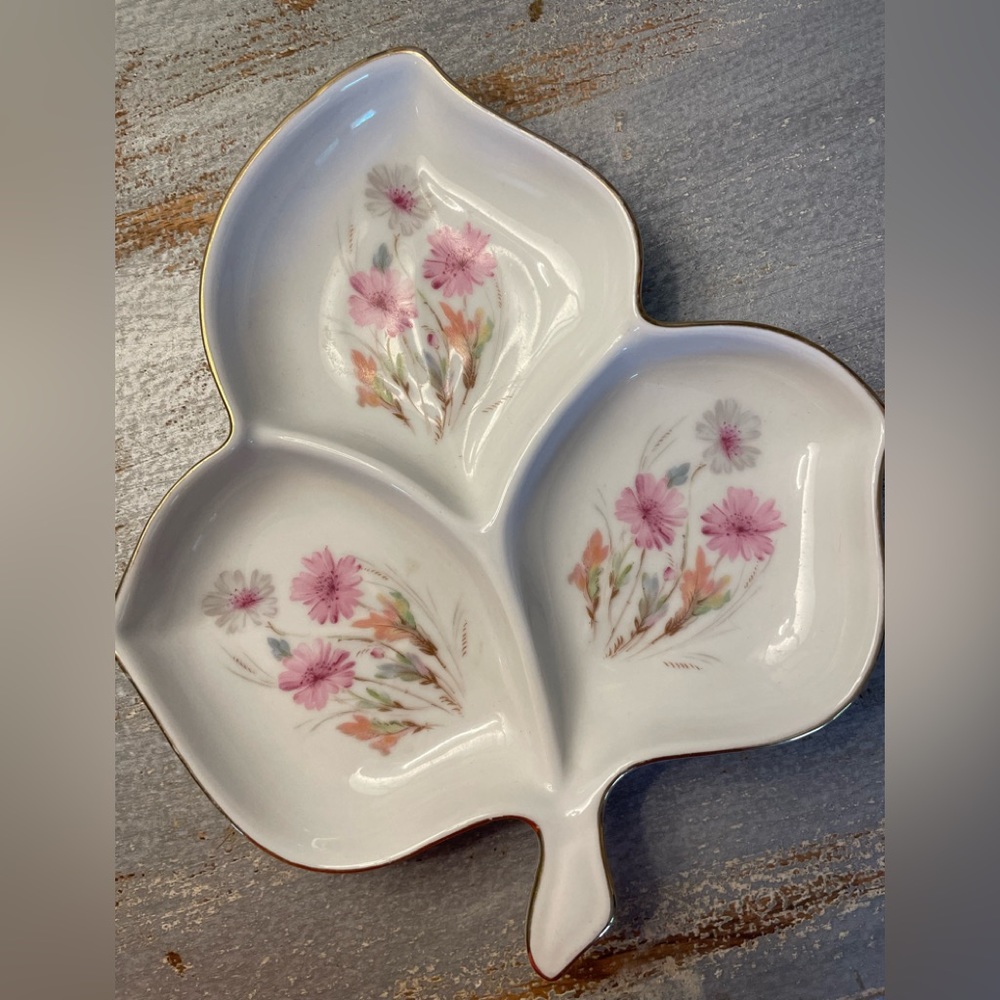 Mitterteich Bavaria Vintage Three-Section Serving Dish